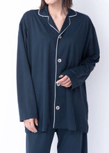 画像をギャラリービューアに読み込む, リカバリーウェア BAKUNE パジャマ ロング トップス バクネ TENTIAL テンシャル